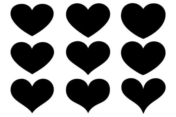 Download Heart Svg, Heart Shape Bundle - Heart Collection