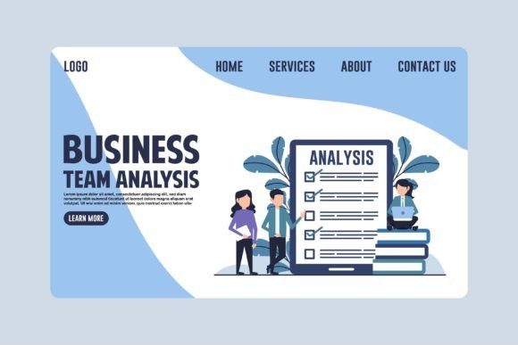 Download Business Team Analysis Landing Page - Analysis Collection