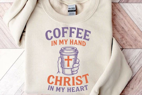 Download Coffee in My Hand Christ in My Heart Svg - Heart Collection