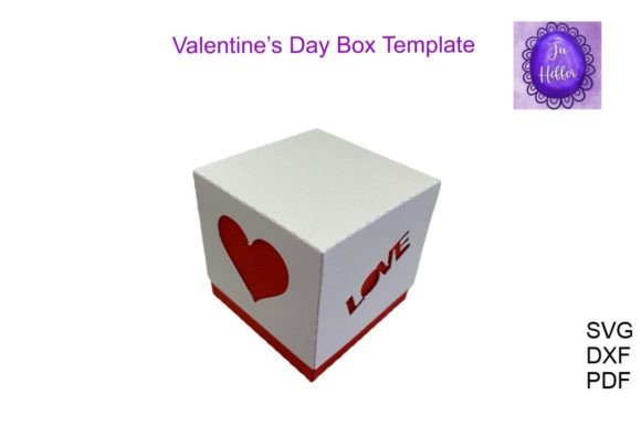 Download SVG Valentine's Day Cube Heart Box - Heart Collection